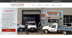 Desktop Screenshot of garagedoorsautomations.com.au